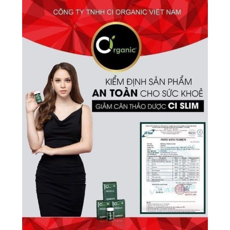 Giảm Cân Thảo Dược CI Slim