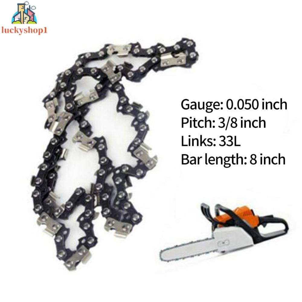 Dây Xích Thay Thế Cho Máy Cưa Xích 8 INCH 3 / 8LP Pitch 33DL 33 Links 0.050 Mới