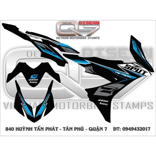 TEM RỜI WINNER X XANH ĐEN