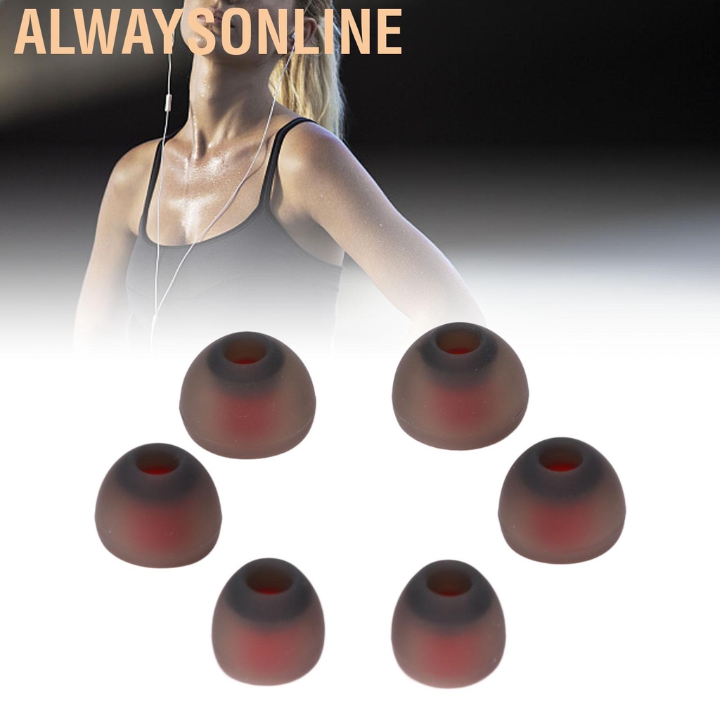 Alwaysonline 6pcs Silicone Eartips Noise Reduction Earplugs For / X4 X3 X2 X B