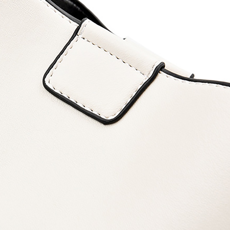 Túi Đeo Vai Một Dây Xích Màu Trơn Có Tua Rua Cá Tính Thời Trang