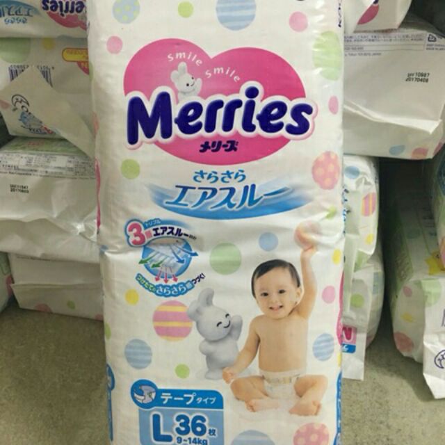 Bỉm merries nội địa