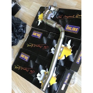 Cổ pô inox 304 bầu hơi cho sirius wave dream future