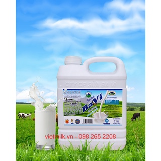 Sữa tươi thanh trùng Ba Vì can 2 lít