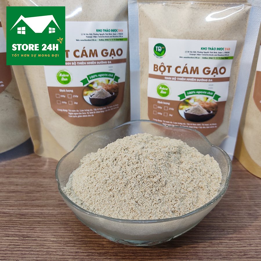 Bột cám gạo sữa nguyên chất 100% dưỡng da, bảo vệ da từ bên trong, giúp da chắc khỏe, làm trắng da I Store 24h