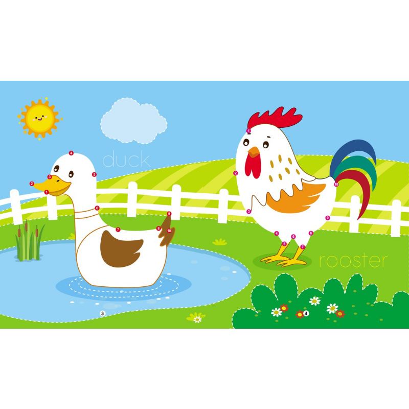 Sách - Trò Chơi Nối Số , Tìm Kiếm Thông Minh - Wipe Clean Viết Xoá Được 4 Quyển