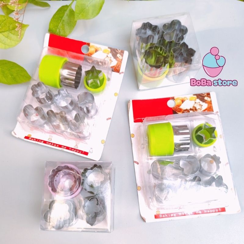 Bộ cắt củ quả hình hoa (loại 8 cái)