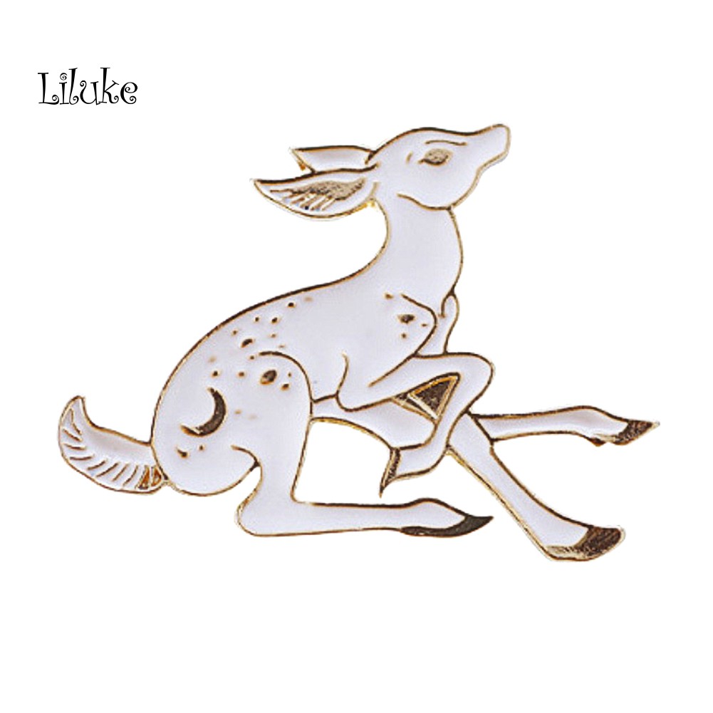 【LK】Cute Little Fawn Enamel Brooch Pin Women Clothing Collar Dress Bag Gift | BigBuy360 - bigbuy360.vn