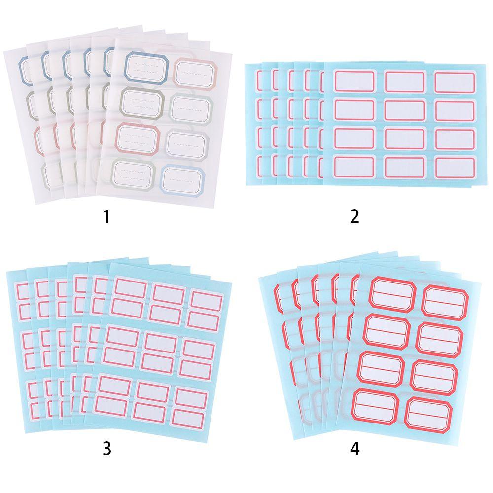 Set 12 Tấm Nhãn Đánh Dấu Ghi Tên Cho Phòng Thí Nghiệm