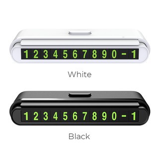 Biển báo số điện thoại trên ô tô xe hơi Hoco CPH19 | BigBuy360 - bigbuy360.vn