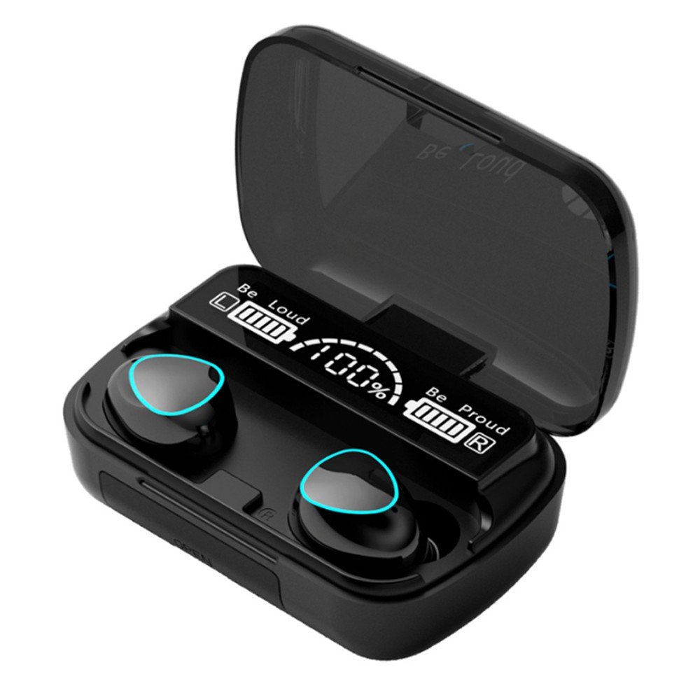 Tai Nghe Bluetooth M10 Phiên Bản Pro Nâng Cấp Pin 3500mahTrâu, Nút Cảm Ứng Tự Động Kết Nối Chống Nước Chống Ồn