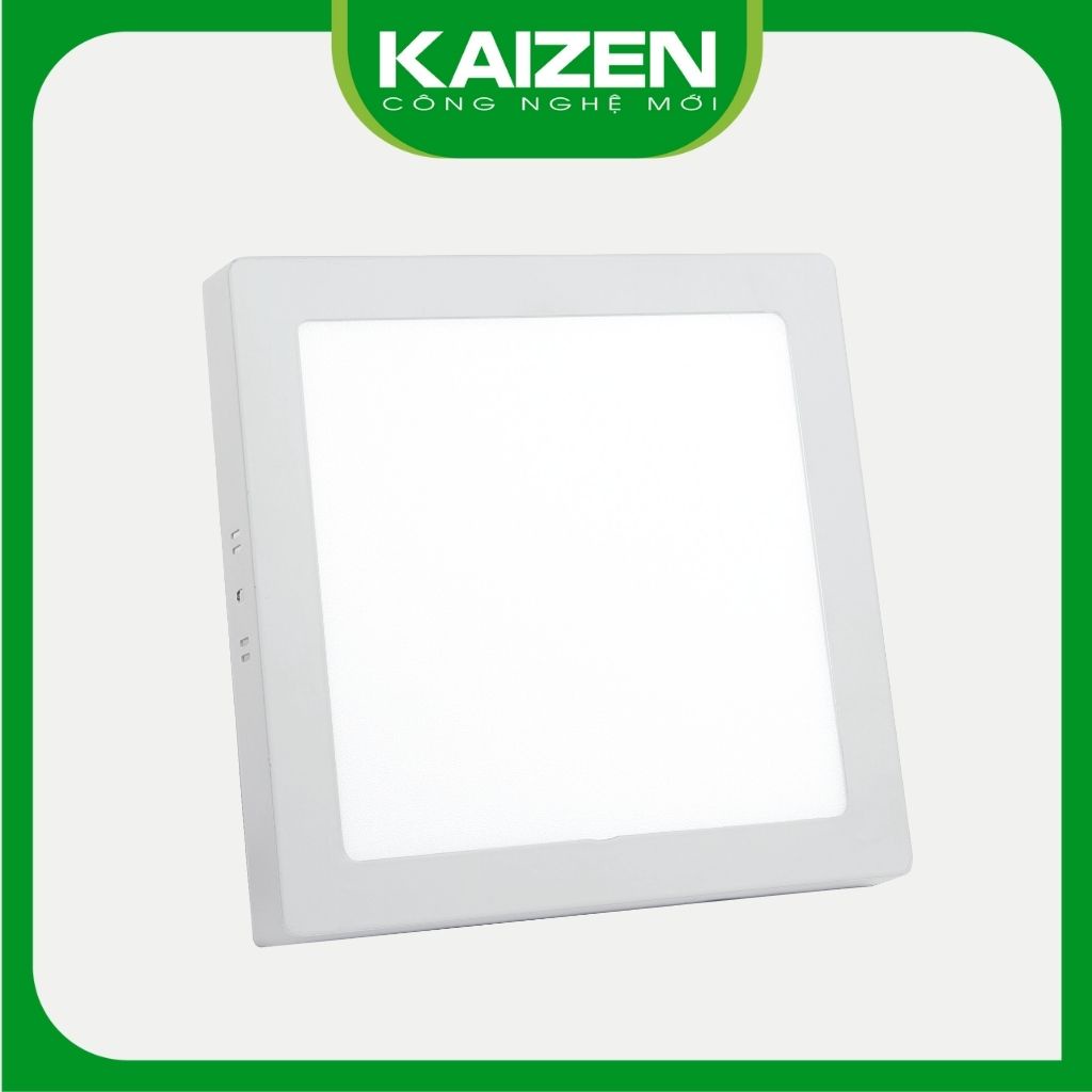 Đèn Led Ốp Trần KAIZEN Thiết Kế Hai Kiểu Dáng Vuông Và Tròn Thanh Lịch, Tiết Kiệm Điện Năng