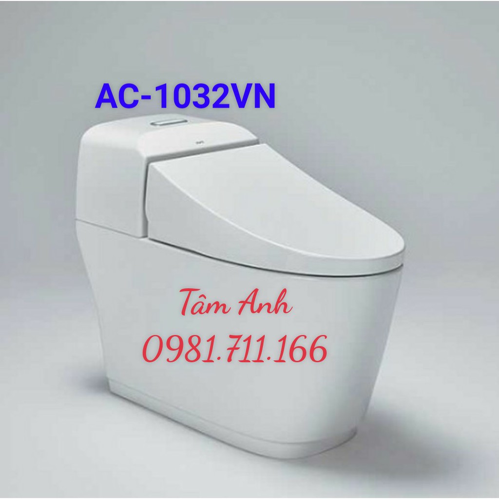 Bồn Cầu INAX AC-1032VN một khối Nắp êm Aqua Ceramic (ảnh thật)