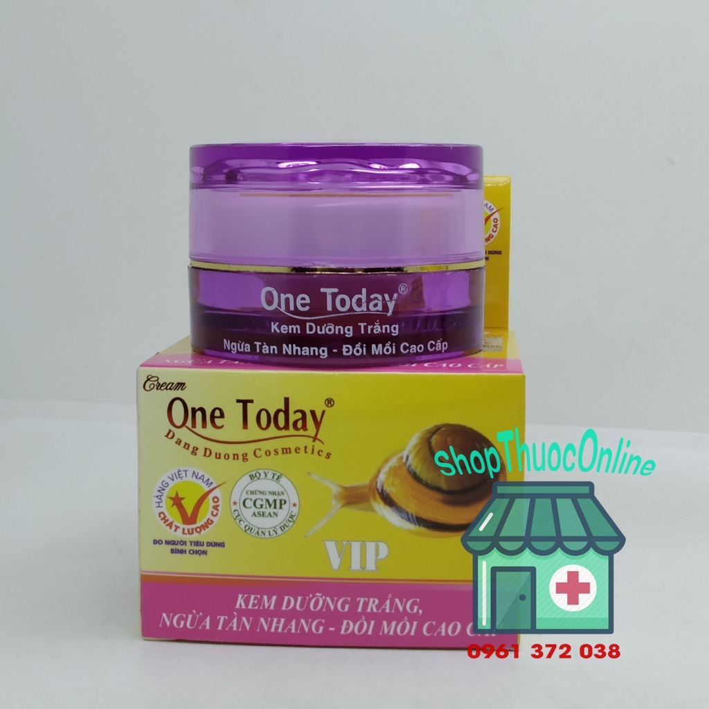 KEM DƯỠNG TRẮNG NGỪA TÀN NHANG ĐỒI MỒI CAO CẤP ONE TODAY VIP 15g