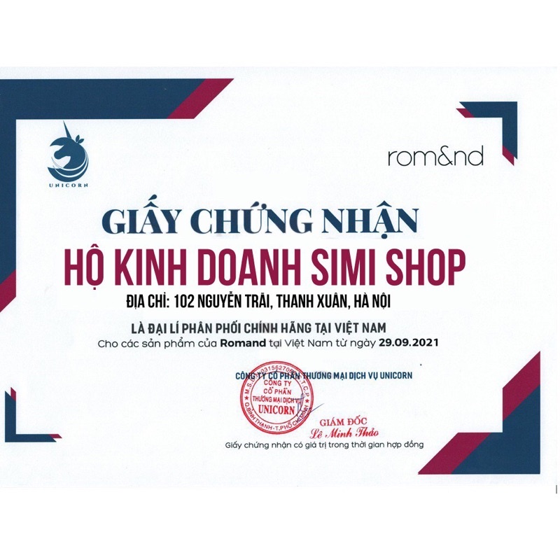 Son Tint Bóng Hàn Quốc Romand Juicy Lasting Tint