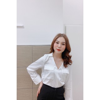 Áo sơ mi dài tay túi ốp ngực - 20Again
