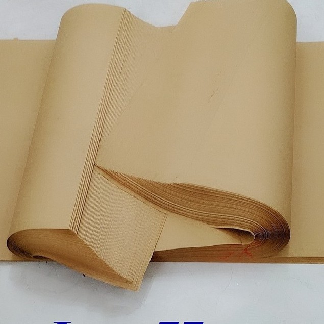 Combo 5 tờ giấy gói quà kraft trơn (xi măng) phong cách vintage ( ảnh thật )- Phụ kiện Hani