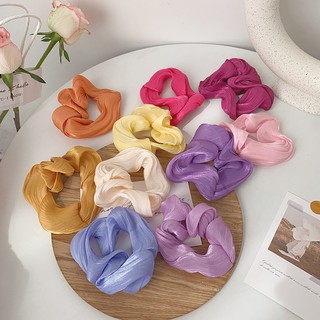 Cột Tóc Vải Scrunchies- Dây Cột Tóc Dễ Thương Nhiều Màu A244