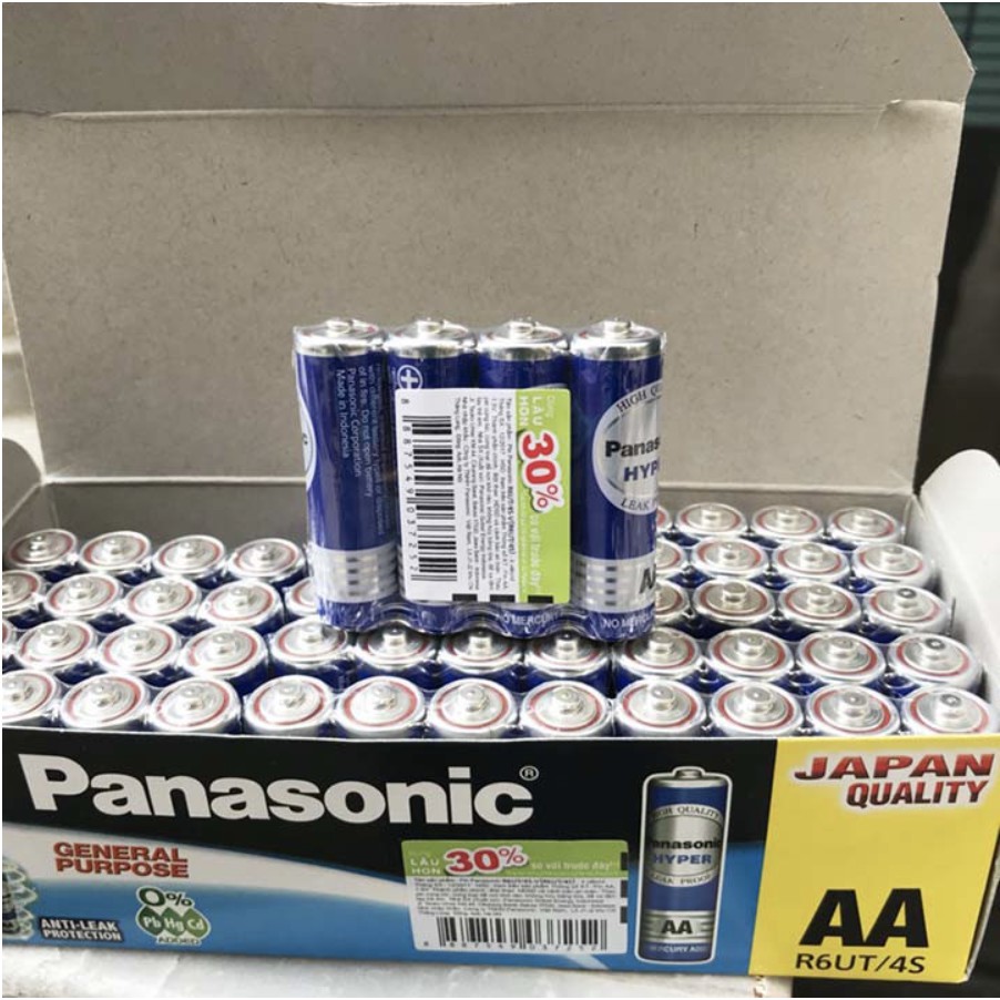 Hộp Pin Tiểu AA Panasonic  chính hãng