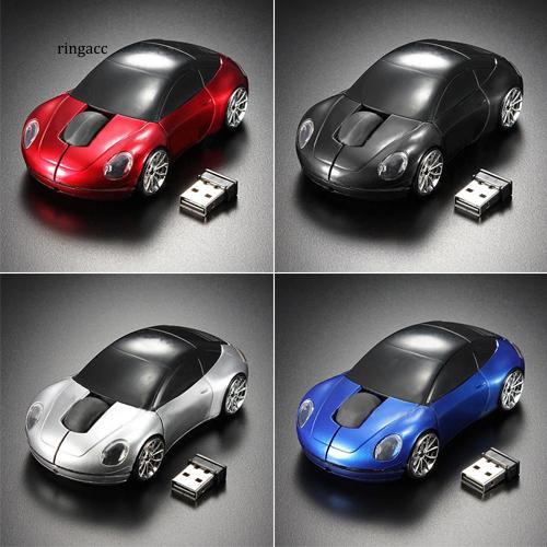 Chuột không dây USB 2.0 2.4GHZ hình xe hơi cho PC Laptop nhiều màu lựa chọn