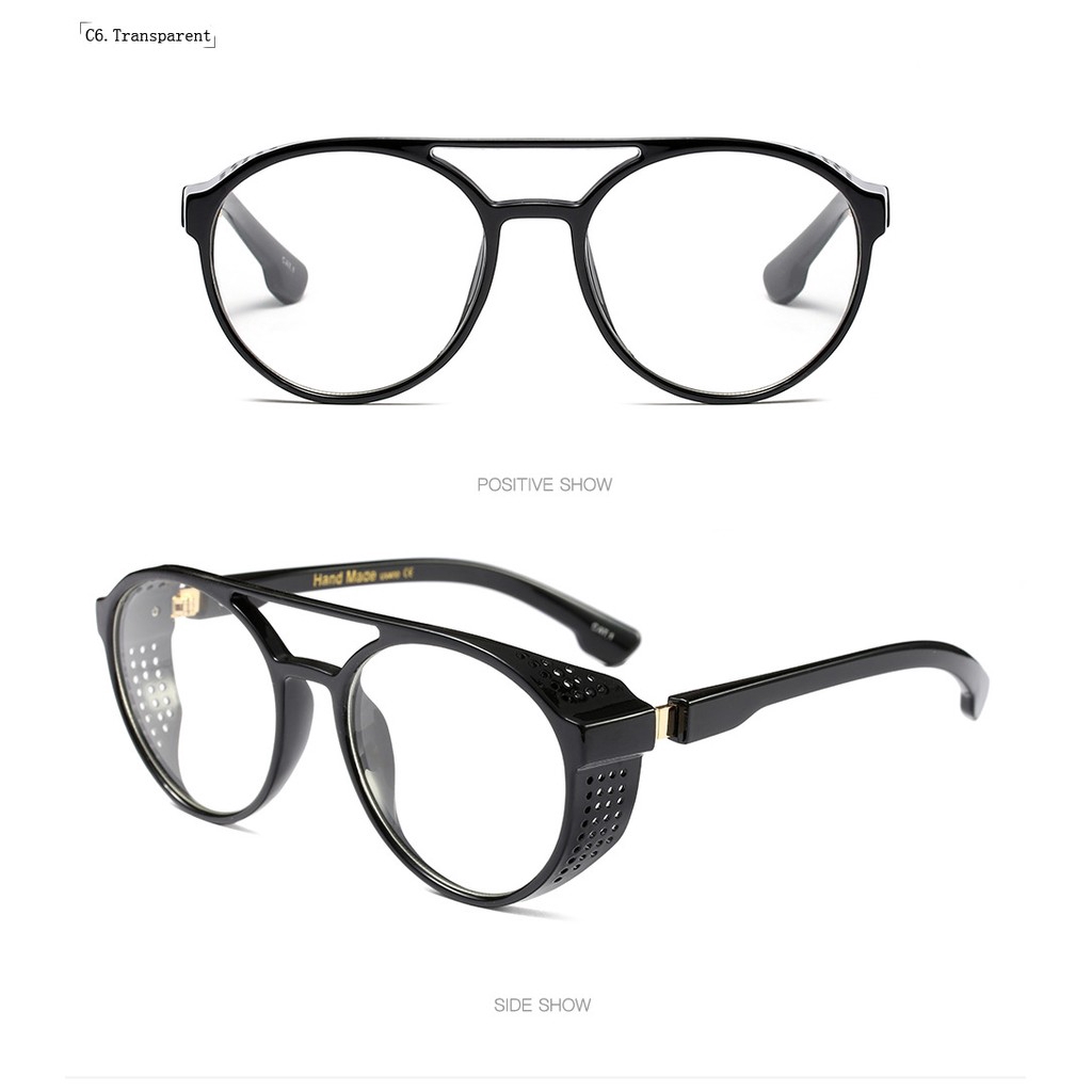 Kính mát SAMJUNE gọng tròn cổ điển cho nam và nữ