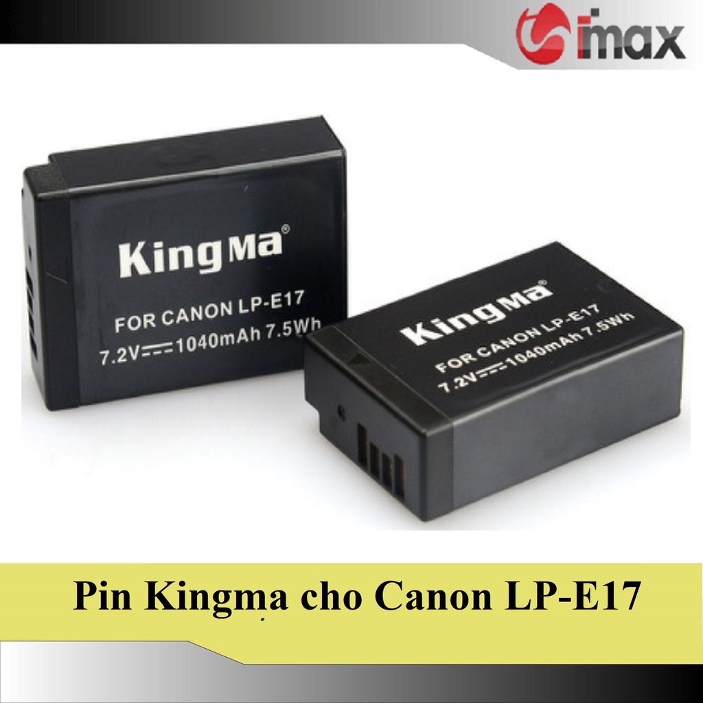 Pin máy ảnh Kingma cho Canon LP-E17