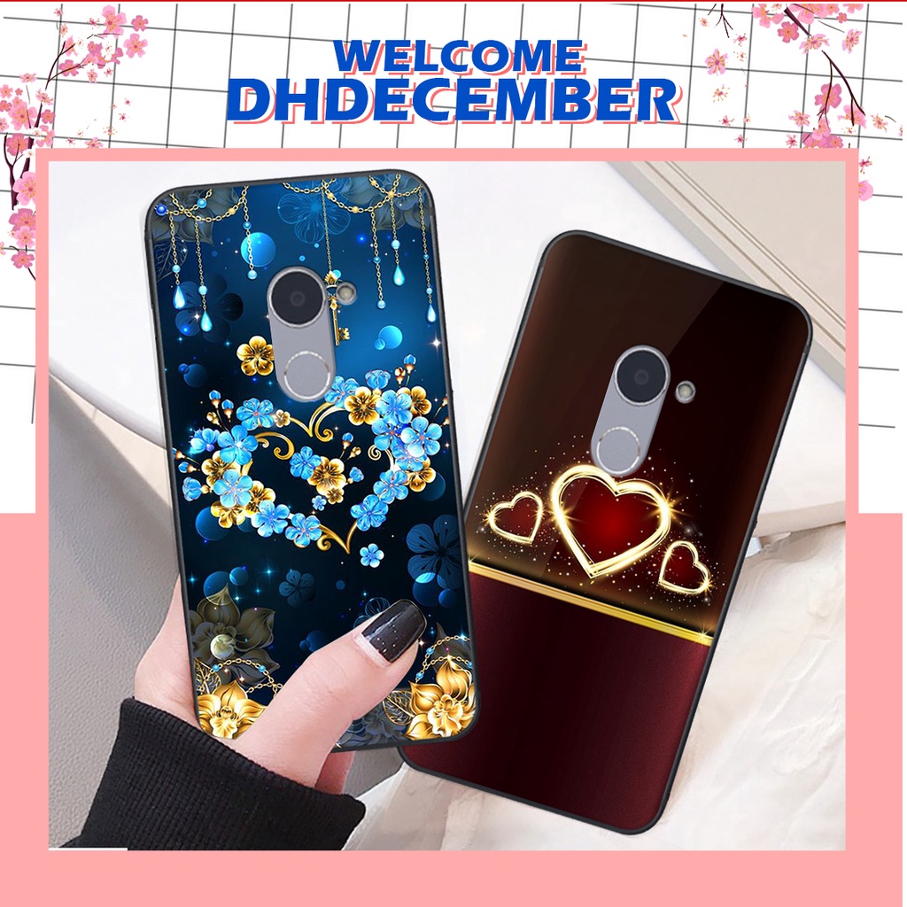 Ốp lưng Huawei Y7 PRIME 2017 in hình hoa tinh tế , mới mẻ DH DECEMBER