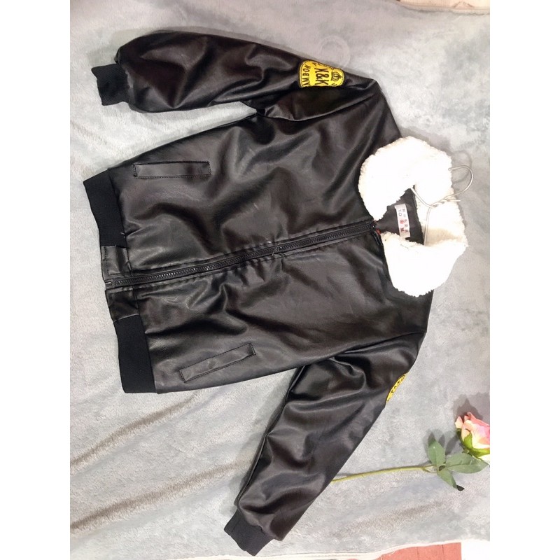 Áo da lót lông cho bé từ 12-25kg