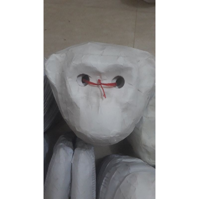 Mặt nạ giấy bồi chưa tô màu - Mặt nạ cho bé - Thư Viện Đồ Chơi
