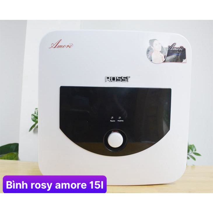 Bình nóng lạnh Rossi Amore RA 15SQ (tặng kèm dây cấp )