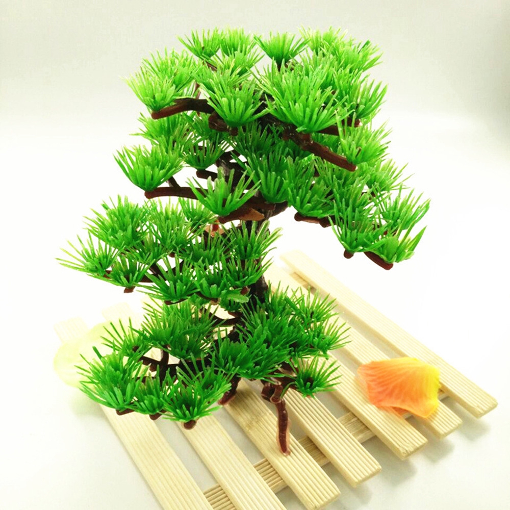 CONOPERY Cây cảnh giả trang trí bể cá độc đáo