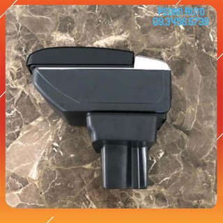 Tỳ tay toyota rush nhựa cắm cốc 2 ngăn, 7 cổng usb