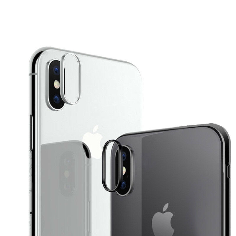 Vòng Kim Loại Bảo Vệ Ống Kính Máy Ảnh Sau Điện Thoại Iphone X 7 8 Plus