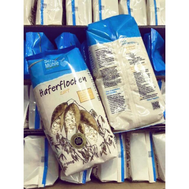 Yến mạch xay vỡ Shapfen Muhle Đức 500g