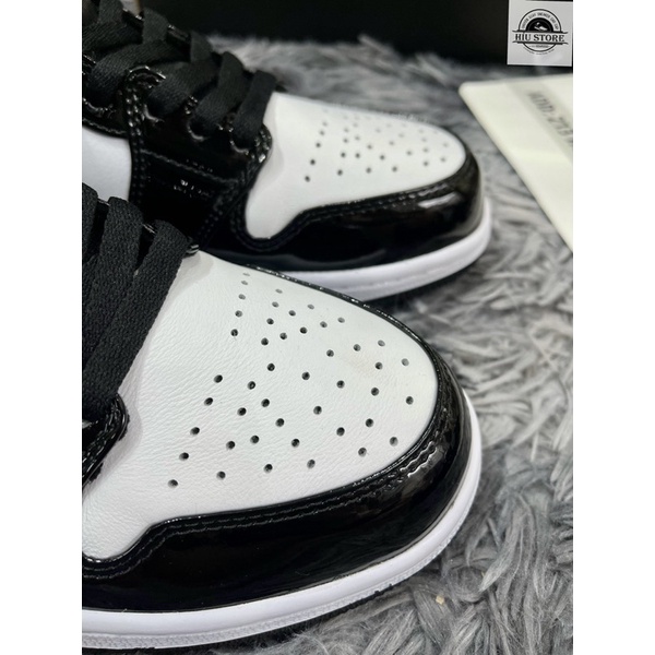 Giầy Sneaker Air Jordan 1 Mid Carbon Fiber Siêu Mẹc|Bản Best Da Đẹp |Logo Bóng