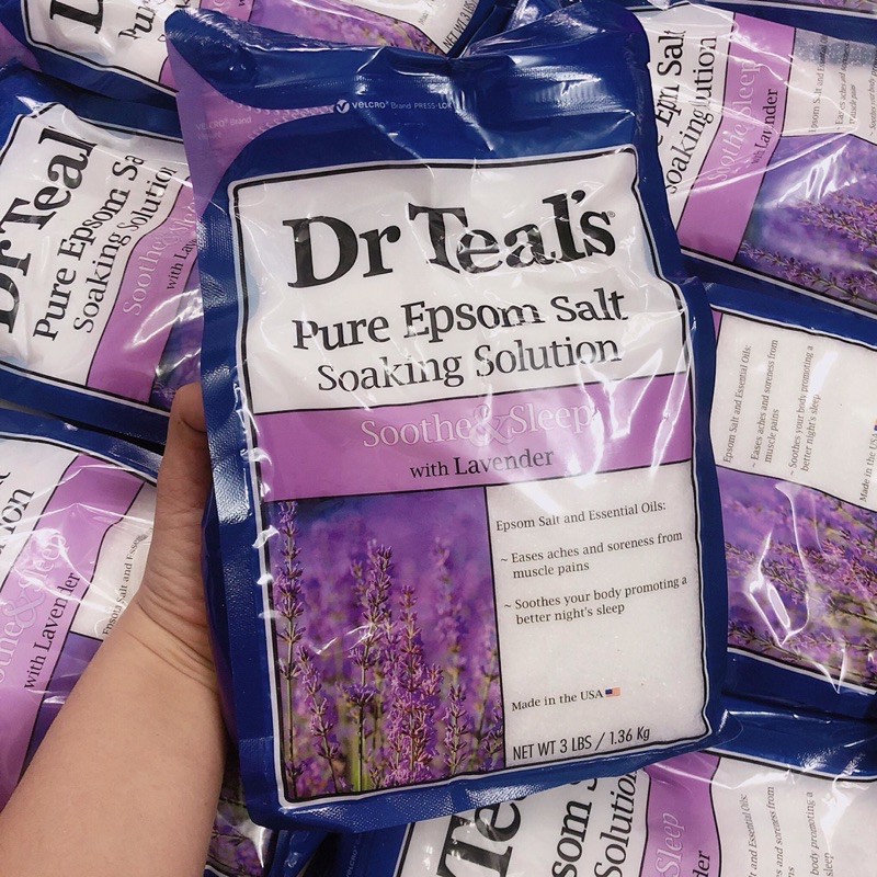 Muối Dr. Teal's 1,36 Kg EPSOM SALT