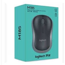 Chuột không dây Logitech M185, chuột laptop văn phòng BH 6 tháng