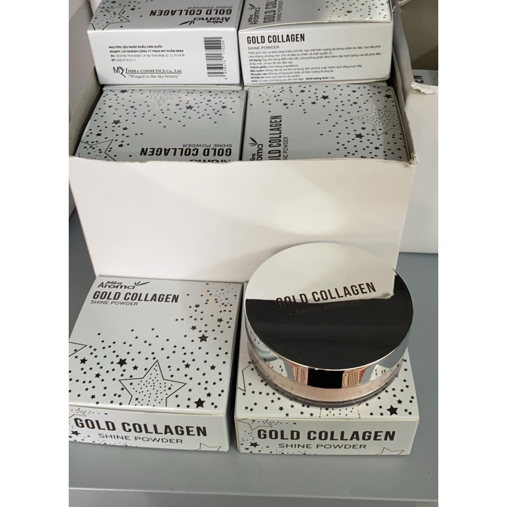 Mẫu mới- Phấn phủ kiềm dầu Aroma Candy Shine powder 18g