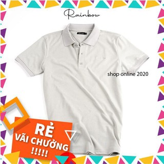 Bon áo nam/áo polo thun cotton cao cấp rainbow rbmlsh - 001