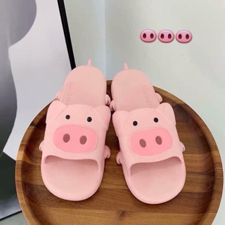 Dép Heo Cute Màu Hồng Phấn