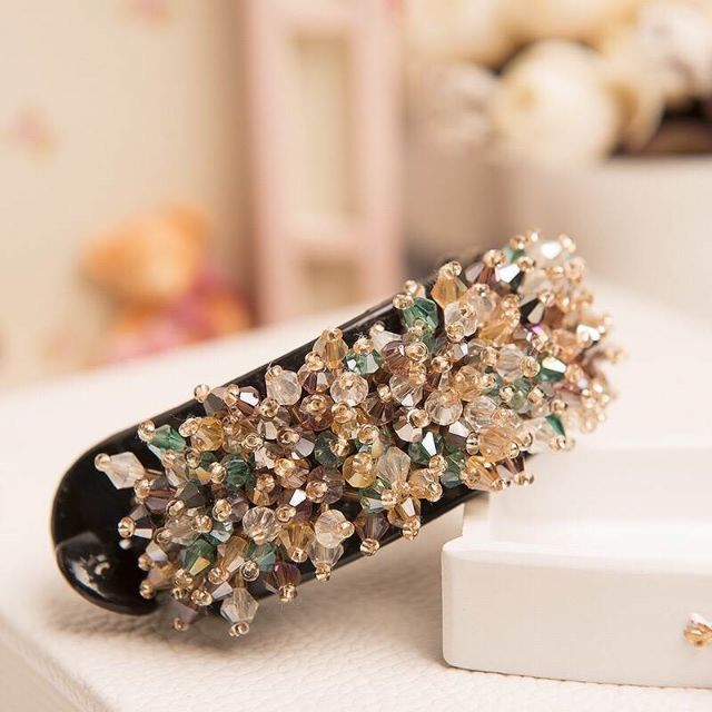 Kẹp Tóc Pha Lê Nhiều Màu Sắc Thời Trang Dành Cho Nữ