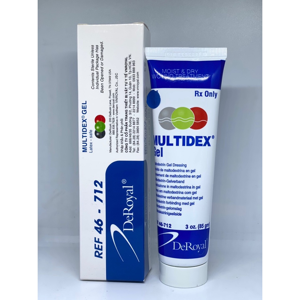 Multidex Ref 46 dạng Bột và dạng Gel HỘP/TUÝP 45GR/85gr