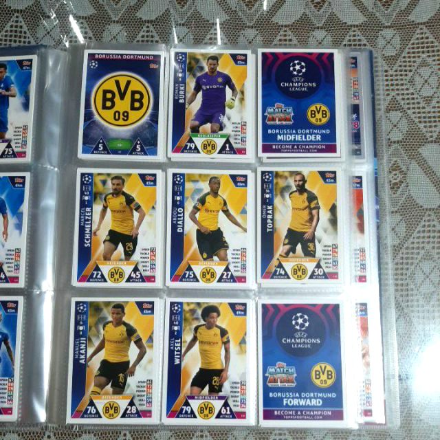 Thẻ Match Attax Champion League