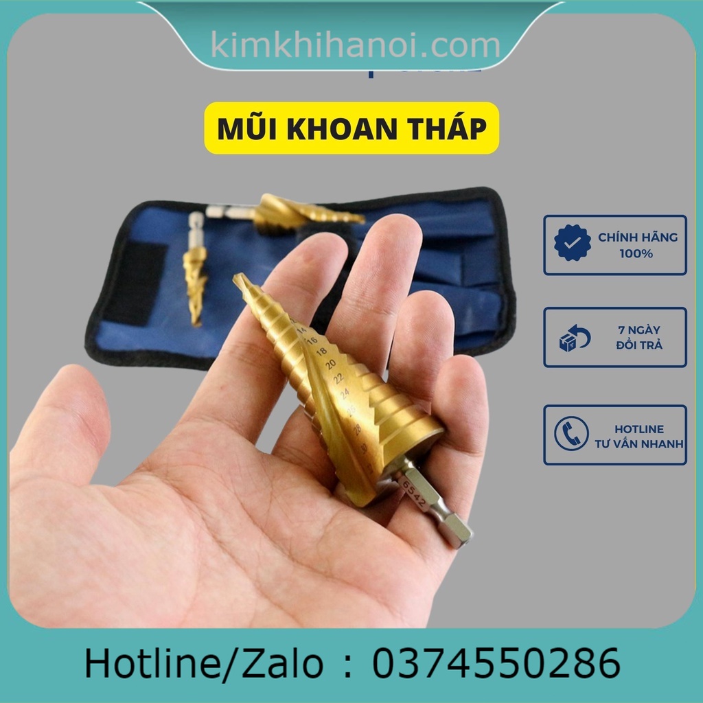 BỘ BA MŨI KHOAN THÁP KAPUSI