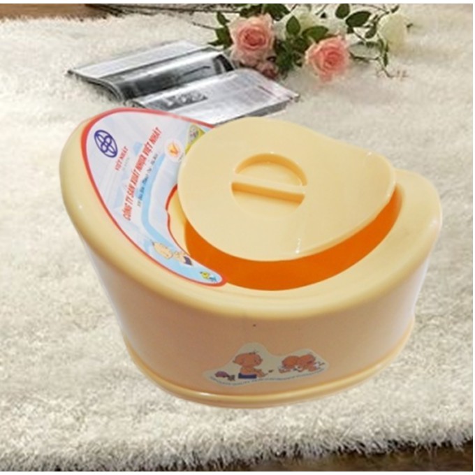 Bô Đi Vệ Sinh Cho Bé, Giúp Bé Rèn Luyện Thói Quen Đi Vệ Sinh Hàng Ngày. Nhựa An Toàn