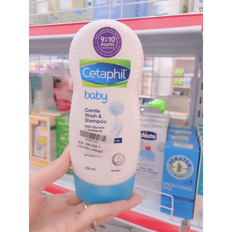 Sữa tắm Cetaphil Úc