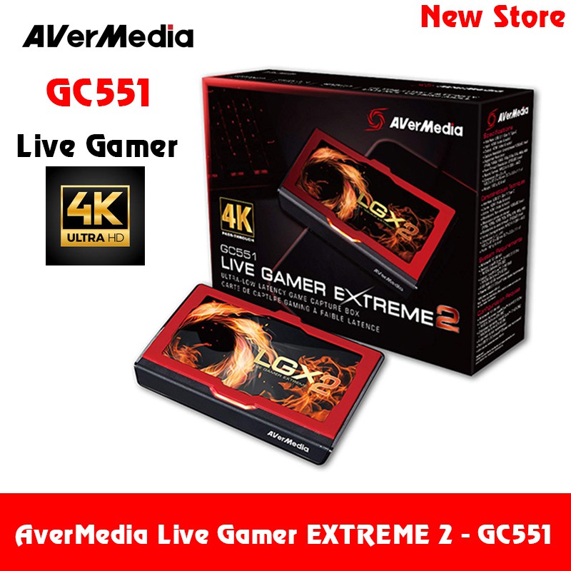 Thiết bị Live Stream - Capture Card Avermedia GC551 Hàng chính hãng bảo hành 12 tháng