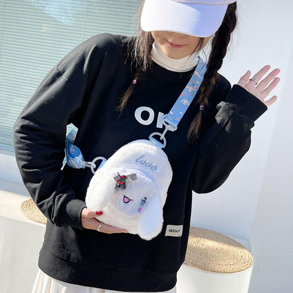 Túi Đeo Chéo Mini Đựng Tiền Xu Hình Công Chúa Kuromi Dễ Thương Cho Bé Gái