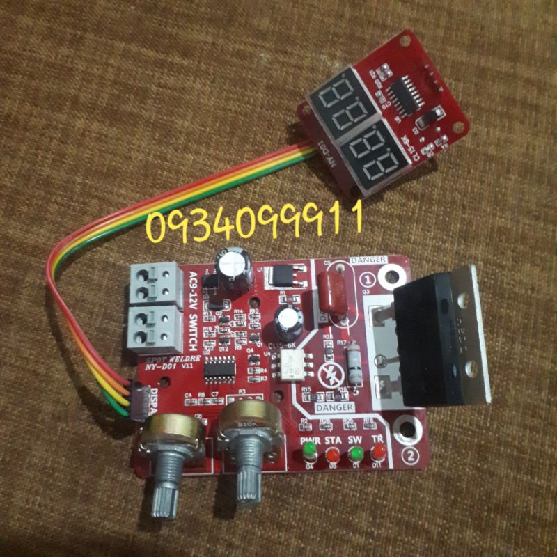 Mạch timer NY-D01 máy hàn cell pin BTA100 1200B