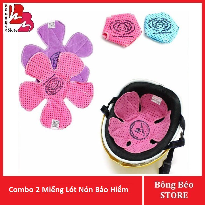 Combo 2 Miếng Lót Nón Bảo Hiểm